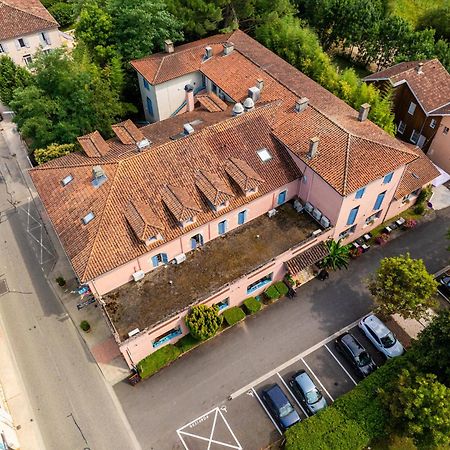 Hotel Restaurant Des Thermes Castera-Verduzan Bagian luar foto